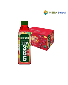 Thùng 24 Chai Trà BUPNON TEA365 Hương Đào 500ml