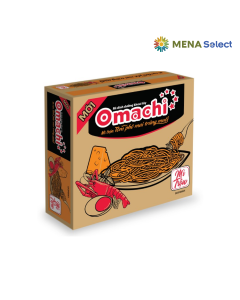 Thùng 30 Gói Mì Trộn Omachi Xốt Tôm Phô Mai Trứng Muối 92g
