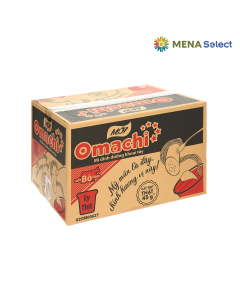 Thùng 24 Ly Mì Thịt Omachi Xốt Bò Hầm 113g