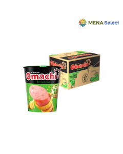 Thùng 24 Ly Mì Thịt Omachi Lẩu Tôm Càng 112g