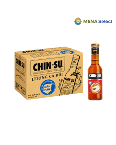 Nước mắm CHIN-SU cá hồi đậm đặc thùng 15 chai x 500ml