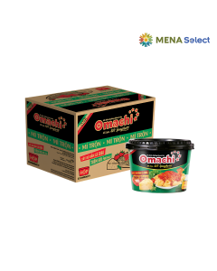 Mì trộn Omachi xốt Spaghetti thùng 12 tô x 105g