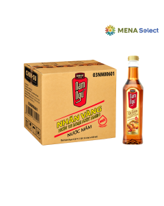 Nước mắm Nam Ngư nhãn vàng thùng 12 chai x 650ml