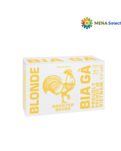 Thùng 24 Bia Gà Rooster Blonde Lon 330ml