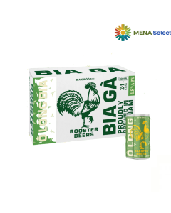Thùng 24 Bia Gà Rooster Ôlong Lon 330ml