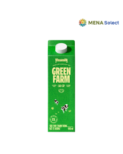 Sữa Tươi Thanh Trùng Ít Đường Green Farm Hộp 900ml