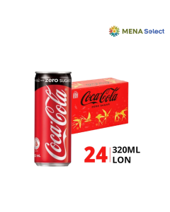 Thùng 24 Lon Nước Ngọt Coca Zero 320ml