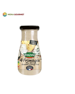Sốt Kem Ph&ocirc; Mai 4 Fromages Panzani Chai 370g