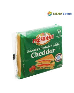 Phô Mai Lát Sandwich President 10 Miếng 200g