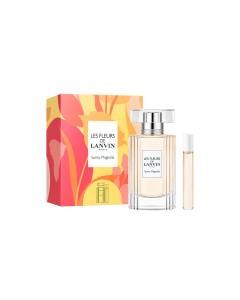 Bộ quà tặng nước hoa Lanvin Les Fleurs Sunny Magnolia EDT 50ml kèm nước hoa mini 7.5ml