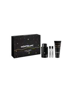 Bộ qu&agrave; tặng nước hoa Montblanc Explorer Extreme chai 100ml k&egrave;m 2 chai nước hoa mini 7.5ml v&agrave; sữa tắm 100ml