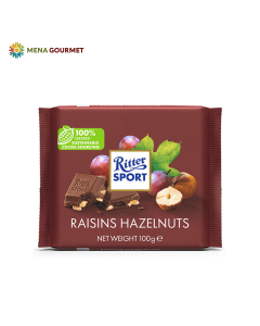 Sôcôla Sữa Ritter Sport Nho Khô, Hạt Phỉ 100g