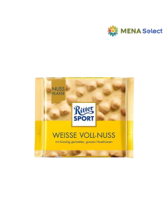 Sôcôla Trắng Ritter Sport Hạt Phỉ 100g