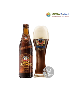 Bia Erdinger Weibbier Dunkel 5.3% Chai 500ml