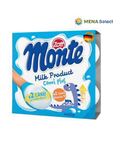 Vỉ 4 Hủ Váng Sữa Zott Monte Canxi Plus 55g