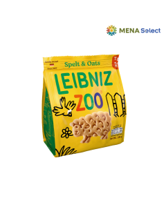 Bánh quy Leibniz Zoo lúa mì & yến mạch hình thú gói 100g
