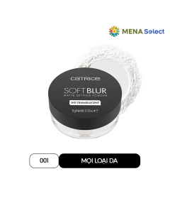Phấn phủ Catrice Soft Blur Matte Setting Powder 001 Translucent 8g