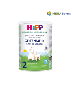 Sữa dê HiPP Organic số 2 (6-12 tháng tuổi) lon 400g