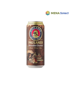 Bia Paulaner Weissbier Dunkel Lon 500ml