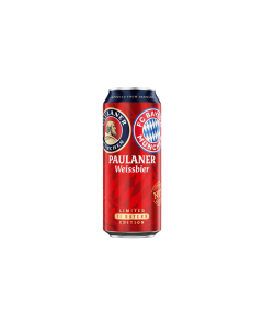 Bia Paulaner Münchner Hell FC Bayern lon 500ml