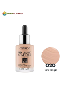 Kem Nền Kiềm Dầu Catrice HD Liquid #020 Chai 30ml