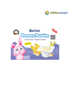Pudding Burine Vị Chuối Vỉ 6x50gr