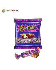 Kẹo Đậu Phộng Hạnh Nhân Phủ Sôcôla Krokant Gói 180g