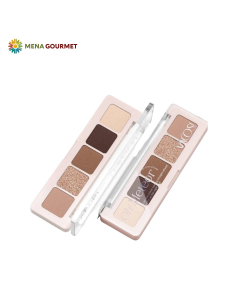 Bảng Phấn Mắt 5 Ô Vacosi #04 Hộp 5.5g