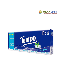 Lốc 10 Gói Khăn Giấy Bỏ Túi Tempo Bạc Hà