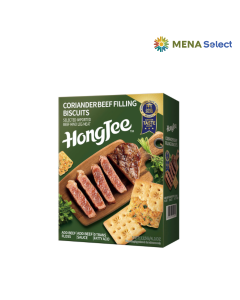 Bánh Quy Nhân Thịt Bò Rau Mùi HongJee Hộp 115g