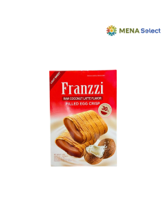 Bánh Cuộn Trứng Giòn Franzzi Latte Dừa Hộp Giấy 100g