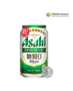 Bia Không Đường Asahi Style Free 4% Lon 350ml