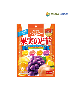 Kẹo Kanro Non Sugar Fruit Throat Lozenges Gói 90g
