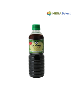 Nước Tương Kikkoman Ít Muối 43% Chai Thủy Tinh 600ml