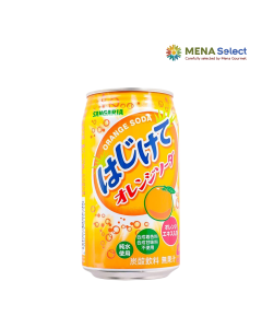 Nước Soda Cam Sangaria Hajikete Lon 250ml