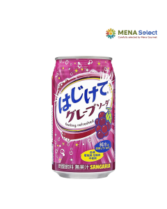 Nước Soda Nho Sangaria Hajikete Lon 250ml