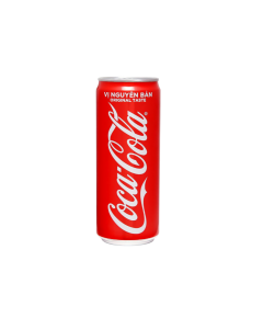 Nước Giải Khát Có Ga Coca Cola Nguyên Bản Lon 330ml