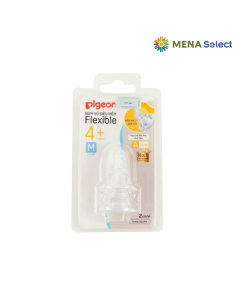 Pigeon Vỉ 2 Núm Vú Siêu Mềm Size M - 2021