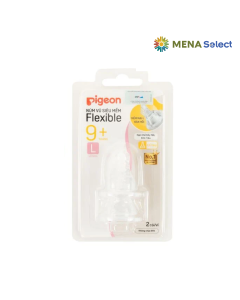 Pigeon Vỉ 2 Núm Vú Siêu Mềm Size L - 2021
