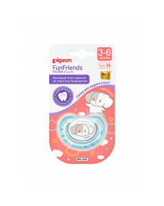 Pigeon Ty Ngậm Funfriends M Howapipi Xanh Dương