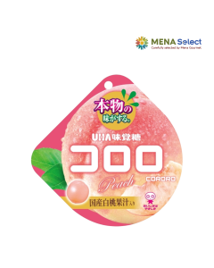 Kẹo Dẻo UHA Kororo Đào Gói 48g