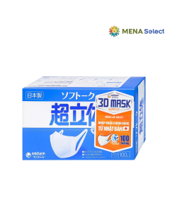 Khẩu Trang Unicharm 3D Mask Hộp 100 Miếng