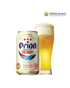 Bia Orion Draft 5% Lon 350ml