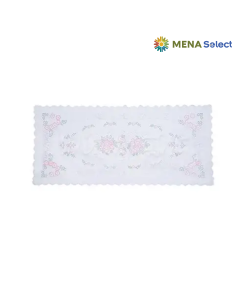 Khăn Bàn Salon Chữ Nhật Hoa Mai 40x92cm
