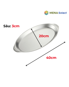 Đĩa Oval Super Chef 40cm SC DP0234