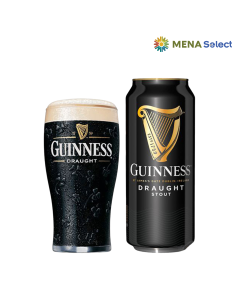 Bia Đen Guinness Draught Stout 4.2% Lon 440ml