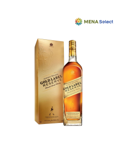 Hộp Quà Rượu Whisky Johnnie Walker Gold Label Kèm Ly Chai 750ml