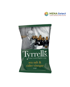 Snack Khoai Tây Tyrrells Muối Biển Giấm Táo Gói 150g