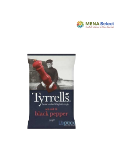 Snack Khoai Tây Tyrrells Muối Biển Tiêu Đen Gói 150g