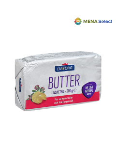 Bơ Lạt Emborg 82% Chất Béo 200g